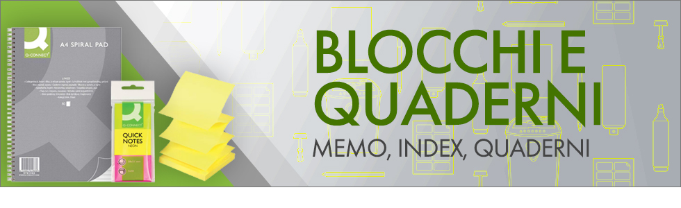Blocchi e quaderni